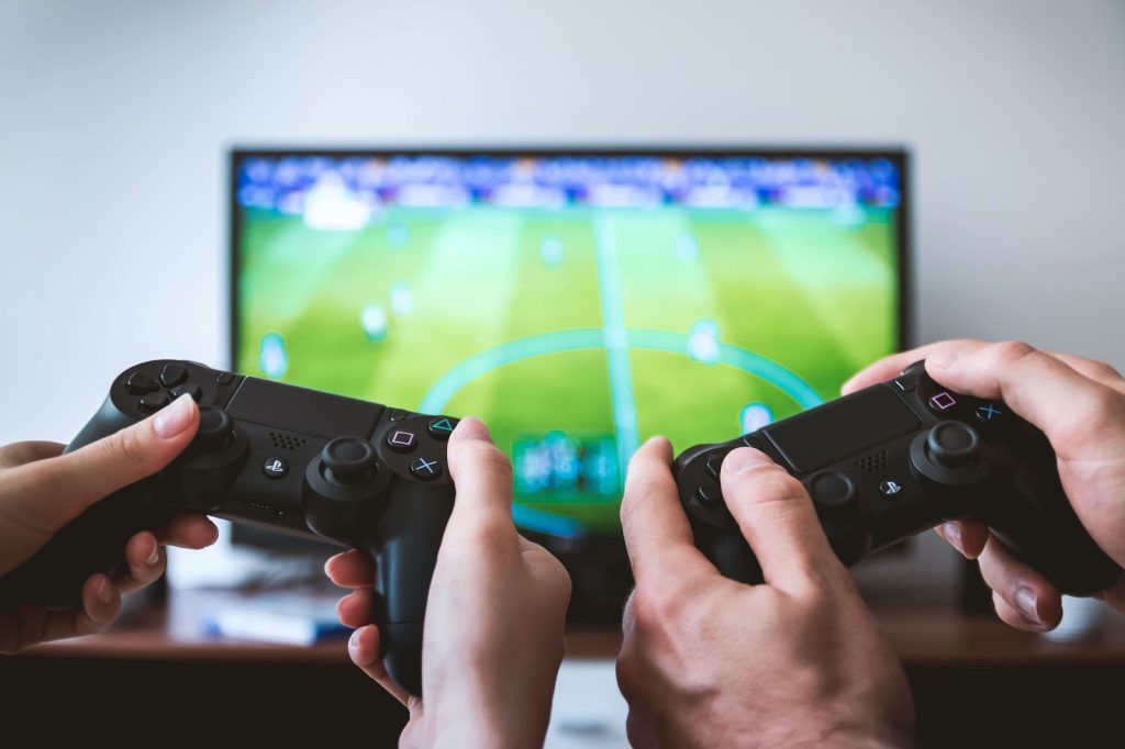 ゲームをする人