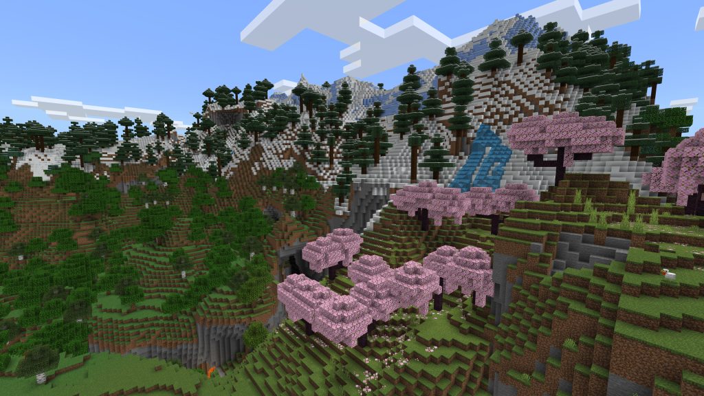 マインクラフトの風景