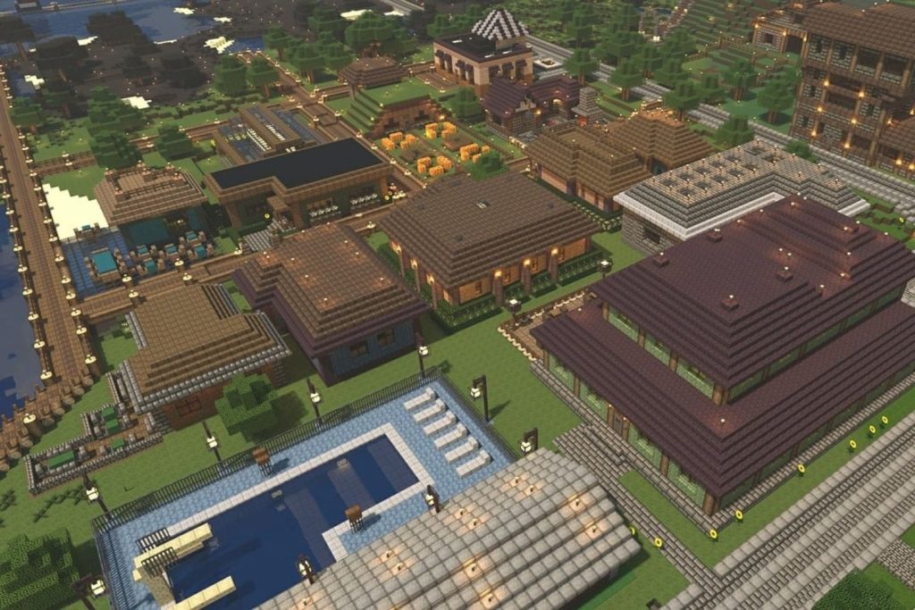 マインクラフトの世界