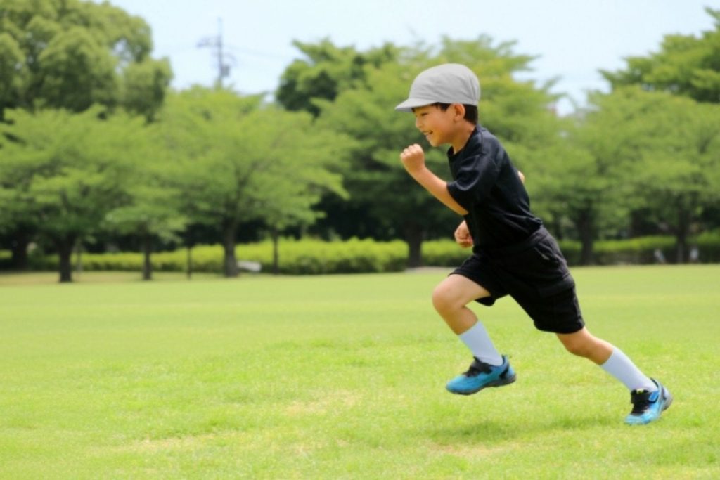 走る子ども